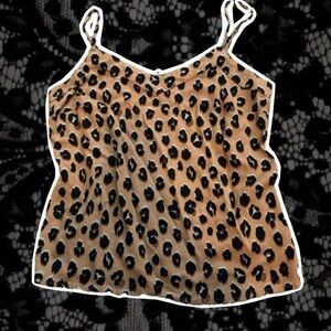 A New Day Leopard Print Cami Top